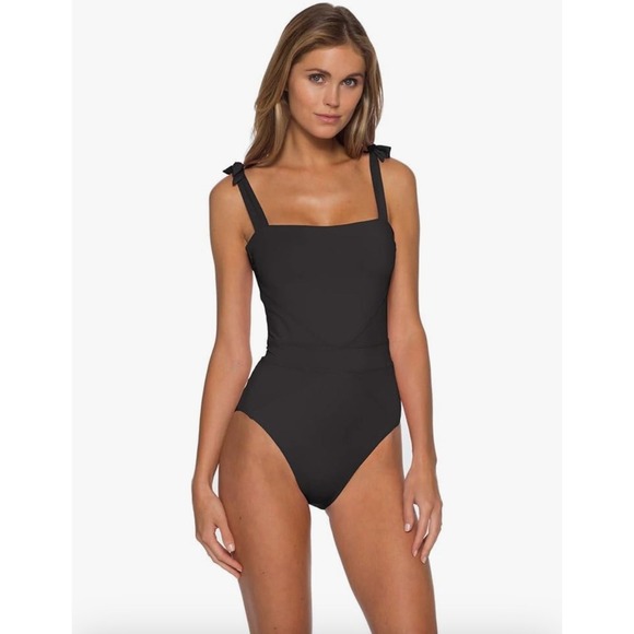 Wet Swimwear Other - BECCA by Rebeca Virtue Black  Emma Over the Shoulder One piece Swimsuit M